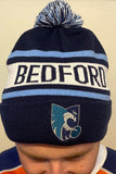 Bedford Blues Bobble Hat - Navy/Sky