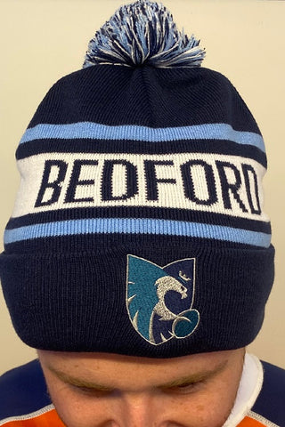 Bedford Blues Bobble Hat