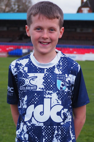 Kids Navy Warm Up Tees